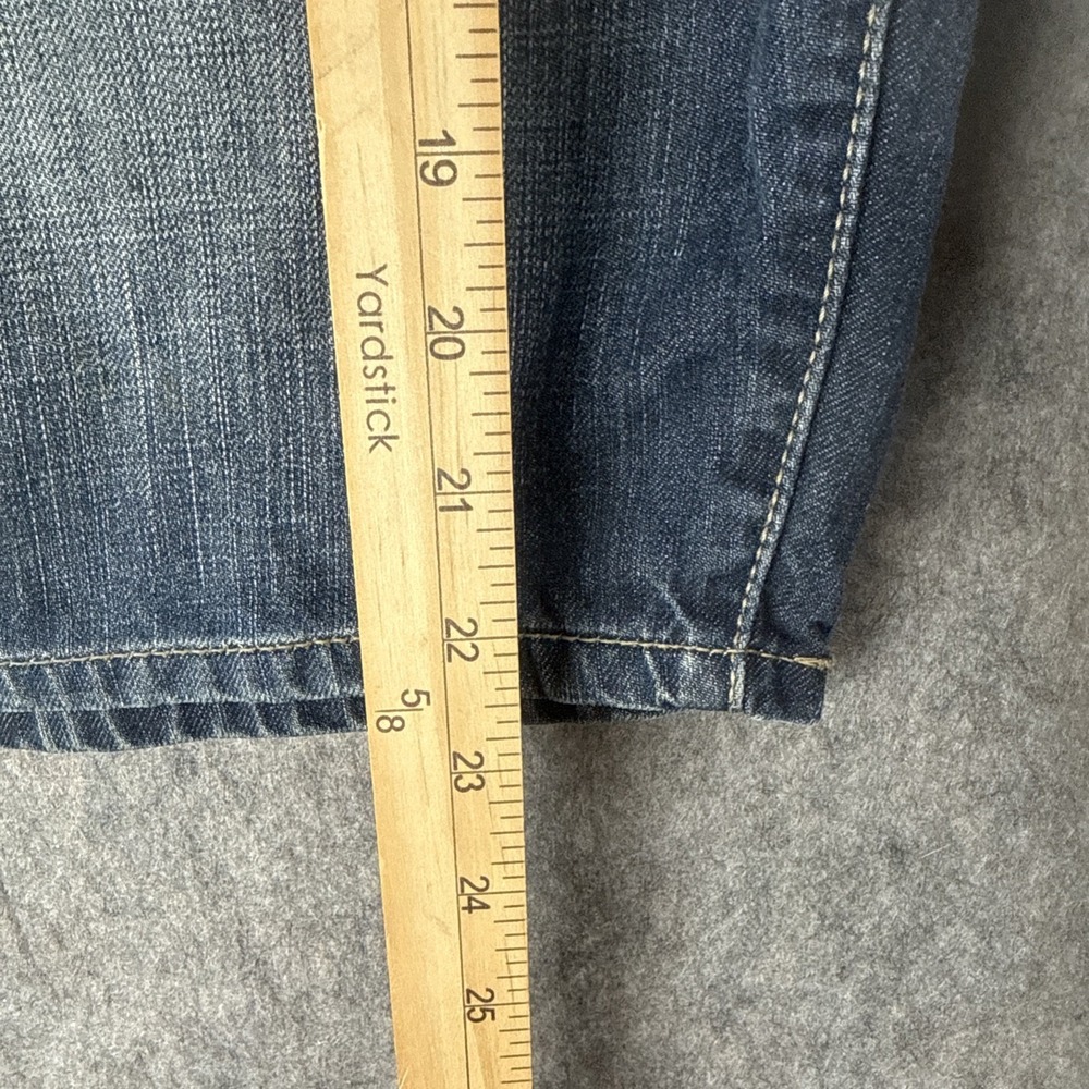 Levi's 569 Loose Straight Denim Shorts Mens Size 34 Medium Wash Blue - Picture 6 of 11